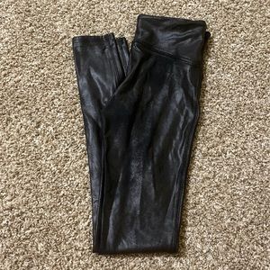 Spanx leather leggings
